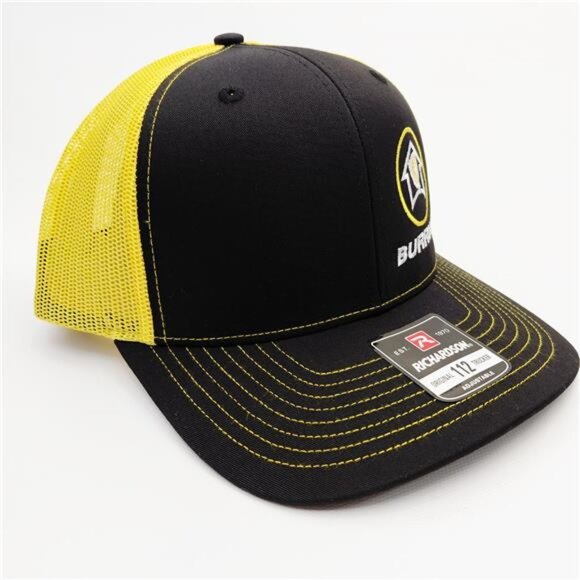 Retro Rare Rancher Burrus Seed Richardson 112 Trucker Patch Cap Hat Mesh Farmer - Picture 3 of 4